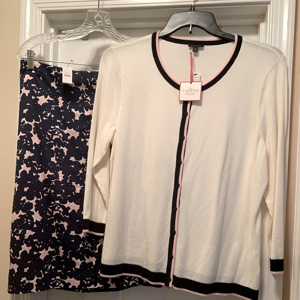 Talbots 2 Piece Outfit